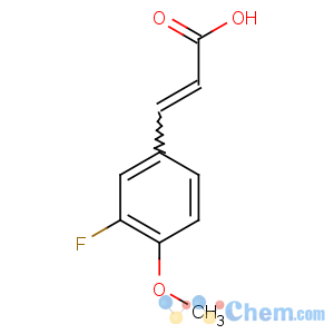CAS No:713-85-9 4-Fluoro-3-methoxycinnamic acid