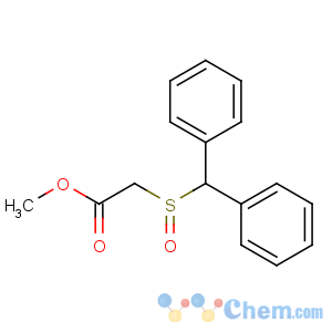 CAS No:713134-72-6 methyl 2-[(R)-benzhydrylsulfinyl]acetate