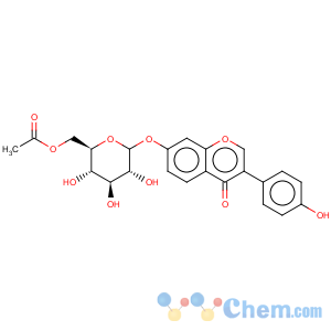 CAS No:71385-83-6 4H-1-Benzopyran-4-one,7-[(6-O-acetyl-b-D-glucopyranosyl)oxy]-3-(4-hydroxyphenyl)-