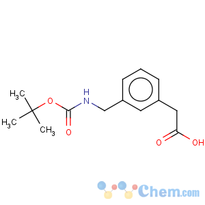 CAS No:71420-95-6 Benzeneacetic acid,3-[[[(1,1-dimethylethoxy)carbonyl]amino]methyl]-