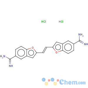 CAS No:71431-30-6 5-Benzofurancarboximidamide,2,2'-(1E)-1,2-ethenediylbis-, hydrochloride (1:2)