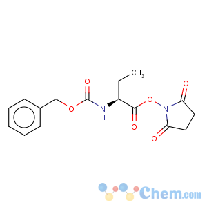 CAS No:71447-81-9 Carbamic acid,[(1S)-1-[[(2,5-dioxo-1-pyrrolidinyl)oxy]carbonyl]propyl]-, phenylmethyl ester(9CI)