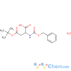 CAS No:71449-08-6 (2R)-4-[(2-methylpropan-2-yl)oxy]-4-oxo-2-(phenylmethoxycarbonylamino)<br />butanoic acid