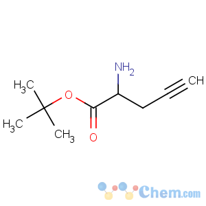 CAS No:71460-04-3 tert-butyl (2S)-2-aminopent-4-ynoate