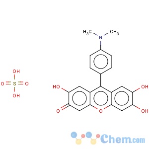 CAS No:71501-19-4 9-(4'-dimethylaminophenyl)-2,6,7-trihydroxyfluorone sulfate