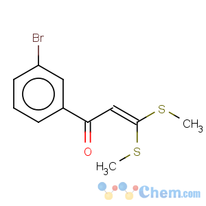 CAS No:71504-03-5 2-Propen-1-one,1-(3-bromophenyl)-3,3-bis(methylthio)-