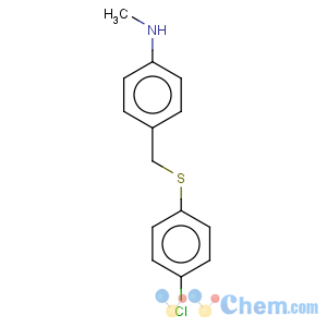 CAS No:7153-31-3 4-{[(4-chlorophenyl)sulfanyl]methyl}-N-methylaniline