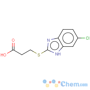CAS No:7154-93-0 3-[(5-chloro-3h-benzoimidazol-2-yl)sulfanyl]propanoic acid