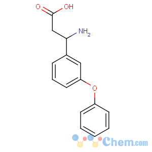 CAS No:715653-77-3 3-amino-3-(3-phenoxyphenyl)propanoic acid