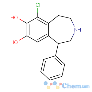 CAS No:71636-61-8 9-chloro-5-phenyl-2,3,4,5-tetrahydro-1H-3-benzazepine-7,8-diol
