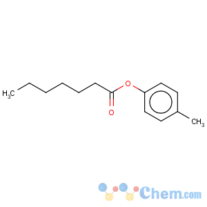 CAS No:71662-19-6 Heptanoic acid,4-methylphenyl ester