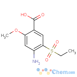 CAS No:71675-87-1 4-amino-5-ethylsulfonyl-2-methoxybenzoic acid