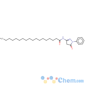 CAS No:71683-88-0 Octadecanamide,N-(4,5-dihydro-5-oxo-1-phenyl-1H-pyrazol-3-yl)-