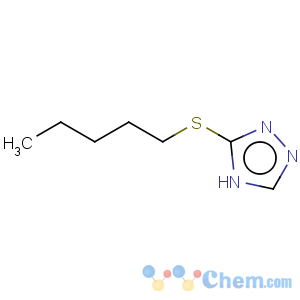 CAS No:71705-07-2 1H-1,2,4-Triazole,5-(pentylthio)-