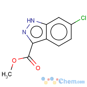 CAS No:717134-47-9 1H-Indazole-3-carboxylicacid, 6-chloro-, methyl ester