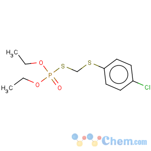 CAS No:7173-84-4 Phosphorothioic acid,S-[[(4-chlorophenyl)thio]methyl] O,O-diethyl ester