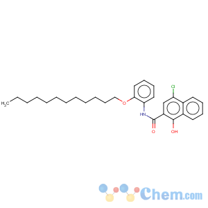 CAS No:71752-27-7 2-Naphthalenecarboxamide,4-chloro-N-[2-(dodecyloxy)phenyl]-1-hydroxy-