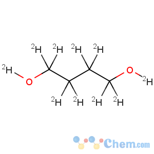 CAS No:71760-76-4 1,4-Butane-1,1,2,2,3,3,4,4-d8-diol-d2(9CI)