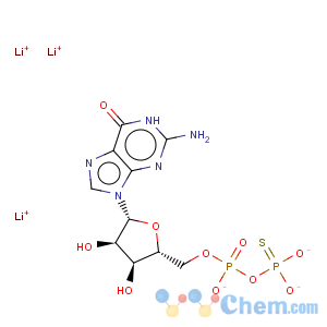 CAS No:71783-24-9 Guanosine, 5'-esterwith thiodiphosphoric acid ([(HO)2P(O)]2S) (9CI)