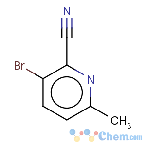 CAS No:717843-48-6 2-Pyridinecarbonitrile,3-bromo-6-methyl-