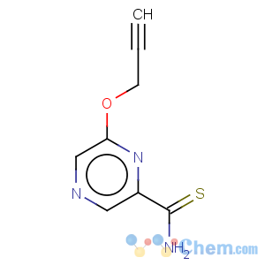 CAS No:717848-05-0 2-Pyrazinecarbothioamide,6-(2-propyn-1-yloxy)-