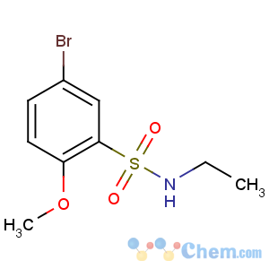 CAS No:717892-29-0 5-bromo-N-ethyl-2-methoxybenzenesulfonamide