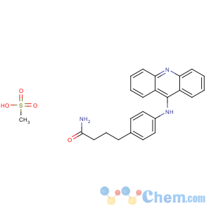 CAS No:71798-49-7 4-[4-(acridin-9-ylamino)phenyl]butanamide