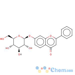 CAS No:71802-05-6 4H-1-Benzopyran-4-one,7-(b-D-glucopyranosyloxy)-2-phenyl-