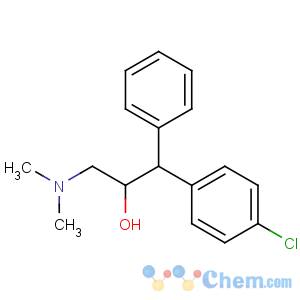 CAS No:71827-56-0 1-(4-chlorophenyl)-3-(dimethylamino)-1-phenylpropan-2-ol