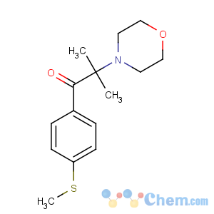 CAS No:71868-10-5 2-methyl-1-(4-methylsulfanylphenyl)-2-morpholin-4-ylpropan-1-one