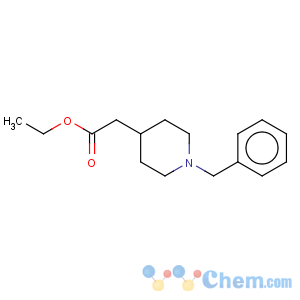 CAS No:71879-59-9 4-Piperidineaceticacid, 1-(phenylmethyl)-, ethyl ester