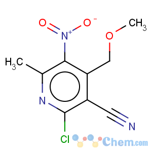CAS No:719-48-2 3-Pyridinecarbonitrile,2-chloro-4-(methoxymethyl)-6-methyl-5-nitro-