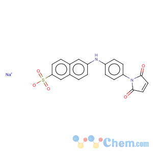 CAS No:71936-81-7 2-Naphthalenesulfonicacid, 6-[[4-(2,5-dihydro-2,5-dioxo-1H-pyrrol-1-yl)phenyl]amino]-, sodium salt(1:1)