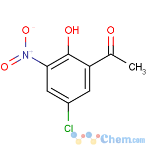 CAS No:7195-78-0 1-(5-chloro-2-hydroxy-3-nitrophenyl)ethanone