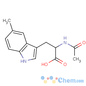 CAS No:71953-90-7 2-acetamido-3-(5-methyl-1H-indol-3-yl)propanoic acid