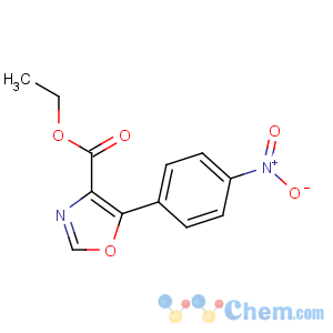 CAS No:72030-87-6 ethyl 5-(4-nitrophenyl)-1,3-oxazole-4-carboxylate