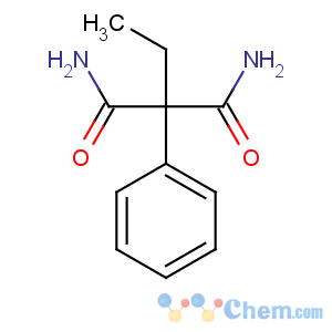 CAS No:7206-76-0 2-ethyl-2-phenylpropanediamide