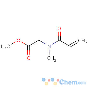 CAS No:72065-23-7 methyl 2-[methyl(prop-2-enoyl)amino]acetate