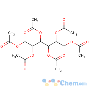 CAS No:7208-47-1 2,3,4,5,6-pentaacetyloxyhexyl acetate