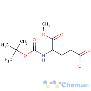 CAS No:72086-72-7 (4S)-5-methoxy-4-[(2-methylpropan-2-yl)oxycarbonylamino]-5-oxopentanoic<br />acid