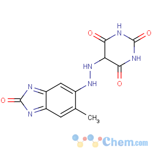 CAS No:72102-84-2 5-[2-(6-methyl-2-oxobenzimidazol-5-yl)hydrazinyl]-1,3-diazinane-2,4,<br />6-trione