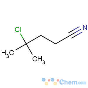 CAS No:72144-70-8 Pentanenitrile,4-chloro-4-methyl-