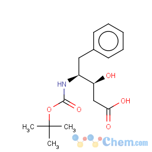 CAS No:72155-46-5 L-threo-Pentonic acid,2,4,5-trideoxy-4-[[(1,1-dimethylethoxy)carbonyl]amino]-5-phenyl-, ethyl ester