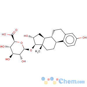 CAS No:7219-89-8 b-D-Glucopyranosiduronic acid, (16a,17b)-3,16-dihydroxyestra-1,3,5(10)-trien-17-yl