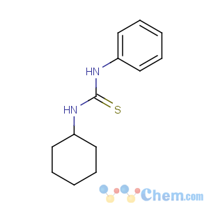 CAS No:722-03-2 1-cyclohexyl-3-phenylthiourea