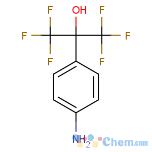 CAS No:722-92-9 2-(4-aminophenyl)-1,1,1,3,3,3-hexafluoropropan-2-ol