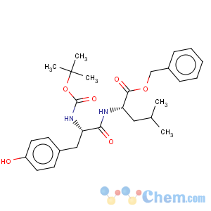 CAS No:72210-21-0 L-Leucine,N-[(1,1-dimethylethoxy)carbonyl]-L-tyrosyl-, phenylmethyl ester