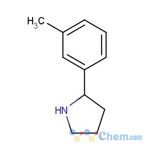 CAS No:72216-05-8 2-(3-methylphenyl)pyrrolidine