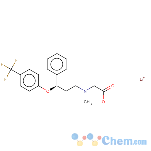 CAS No:722456-08-8 lithium (methyl{(3R)-3-phenyl-3-[4-(trifluoromethyl)phenoxy]propyl}amino)acetate
