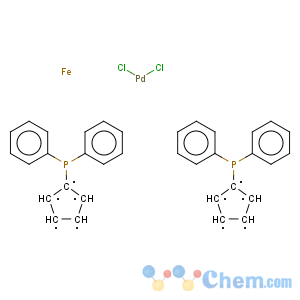 CAS No:72287-26-4 [1,1'-Bis(diphenylphosphino)ferrocene]dichloropalladium(II)